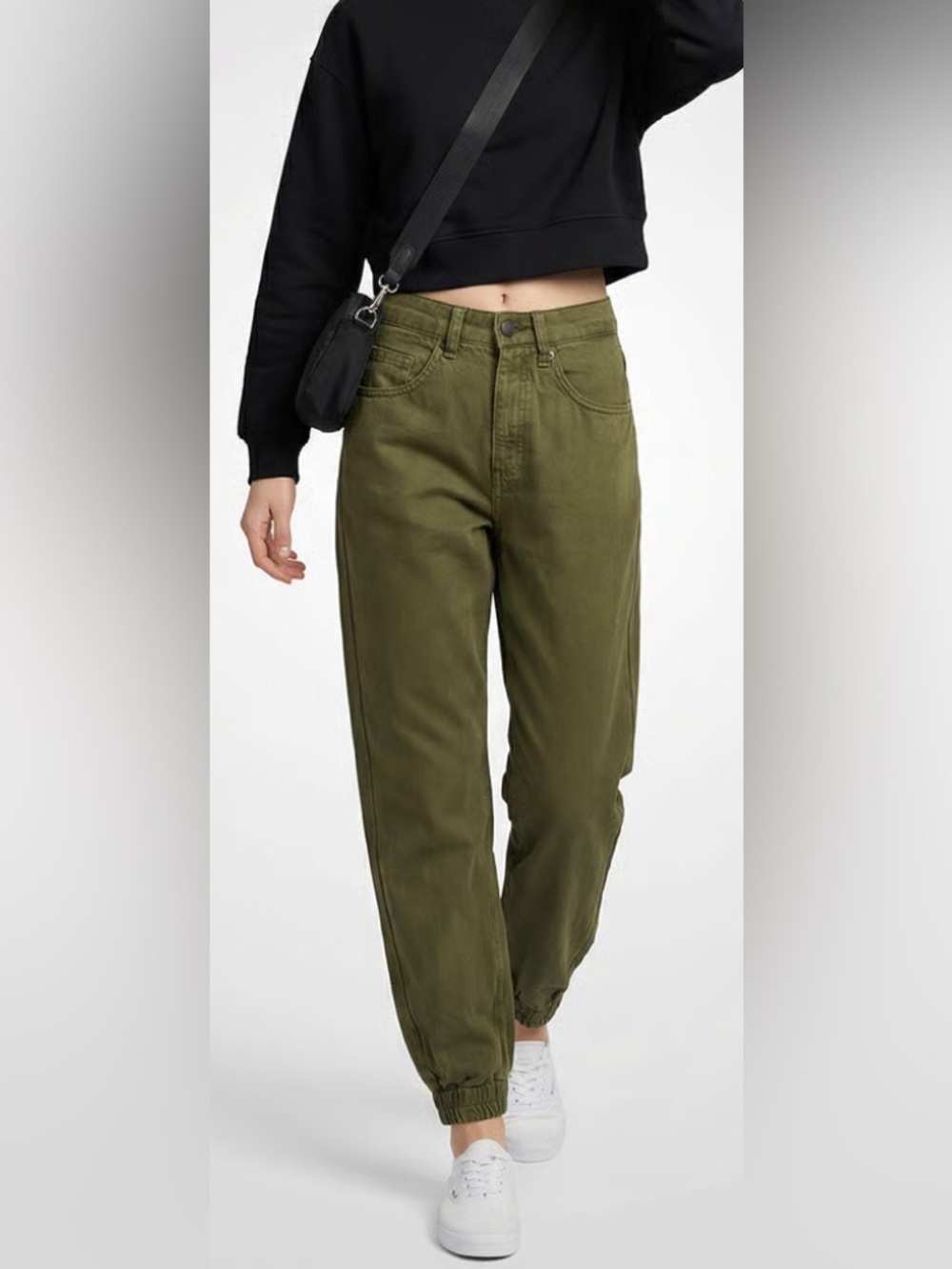 RAG & BONE Olive Green Cotton Joggers